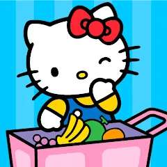 Скачать взлом Hello Kitty: Kids Supermarket (Хеллоу Китти)  [МОД Много денег] - стабильная версия apk на Андроид