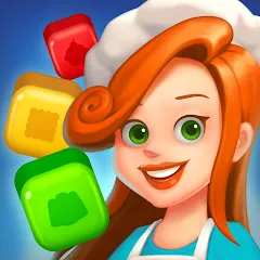 Взломанная Sweet Cube Blast (Свит Кьюб Бласт)  [МОД Mega Pack] - стабильная версия apk на Андроид