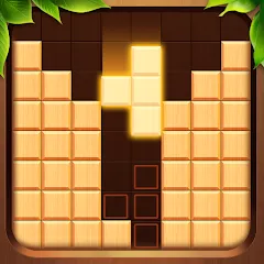 Взломанная Wood Block Classic (Вуд Блок Классик)  [МОД Много денег] - последняя версия apk на Андроид