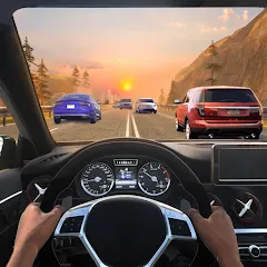Взломанная Racing Traffic Car Speed  [МОД Меню] - полная версия apk на Андроид