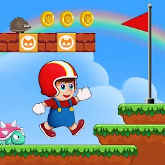 Скачать взломанную Super Mano : Adventure Jump (упер кэт ган)  [МОД Все открыто] - стабильная версия apk на Андроид