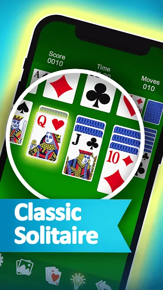 Solitaire  [МОД Menu] Screenshot 2