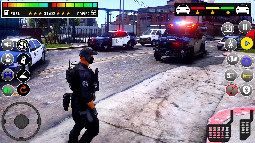 Police Games Simulator: PGS 3d  [МОД Mega Pack] Screenshot 2