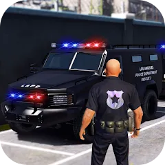 Взломанная Police Games Simulator: PGS 3d  [МОД Mega Pack] - последняя версия apk на Андроид