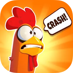 Взлом Chicken or Crash! Win Bitcoin.  [МОД Unlimited Money] - полная версия apk на Андроид