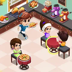 Взлом Cooking Restaurant Kitchen (Кукинг Ресторан Китчен)  [МОД Много денег] - полная версия apk на Андроид