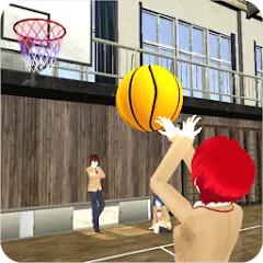 Взломанная School Basket (Школьная корзина)  [МОД Много монет] - последняя версия apk на Андроид