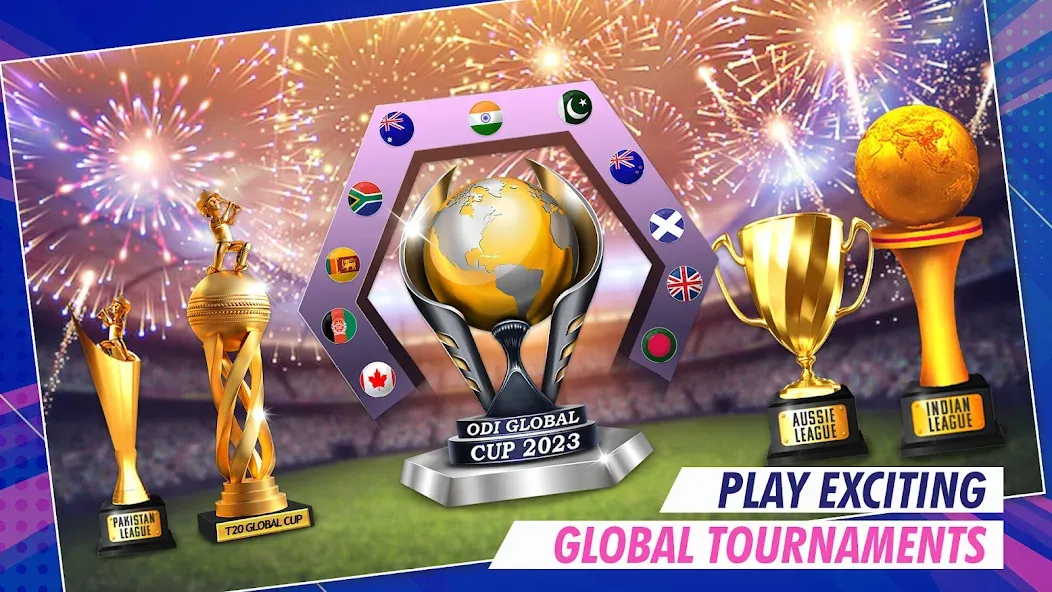 RVG Real World Cricket Game 3D (РВГ Реальная Мировая Крикетная Игра 3D)  [МОД Бесконечные монеты] Screenshot 2