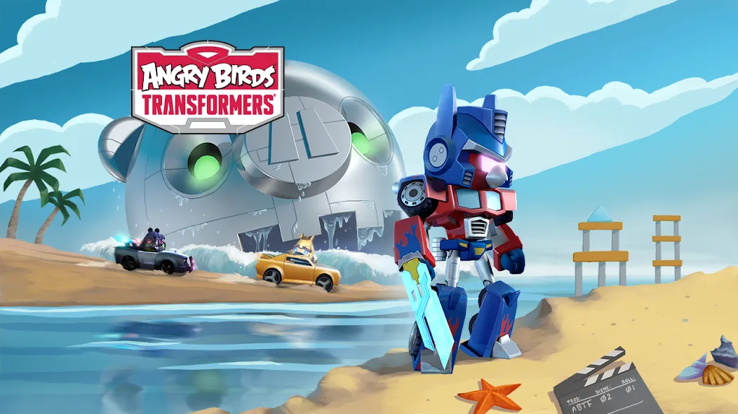 Angry Birds Transformers (Энгри Брдс Трансформеры)  [МОД Бесконечные монеты] Screenshot 5