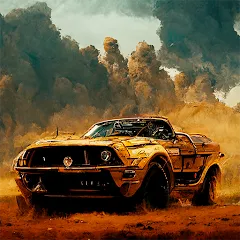 Скачать взломанную Road Warrior: Nitro Car Battle (Роуд Ворриор Нитро)  [МОД Menu] - полная версия apk на Андроид