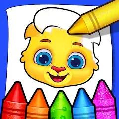 Взломанная Coloring Games: Color & Paint  [МОД Unlocked] - полная версия apk на Андроид