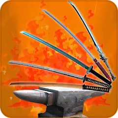 Взлом Katana Collection : blacksmith  [МОД Mega Pack] - стабильная версия apk на Андроид