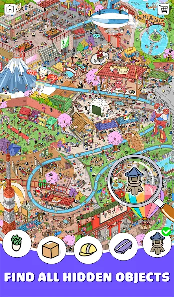 Find It Out! Scavenger Hunt  [МОД Бесконечные монеты] Screenshot 1