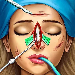 Взлом Surgery Simulator Doctor Game  [МОД Меню] - последняя версия apk на Андроид