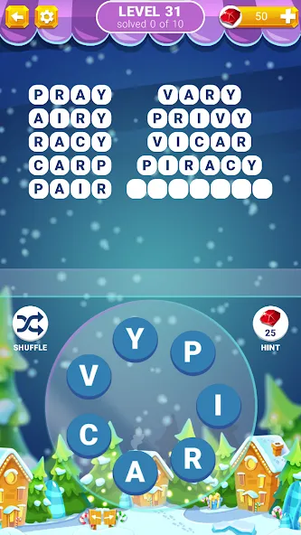 Word Connection: Puzzle Game  [МОД Бесконечные деньги] Screenshot 3
