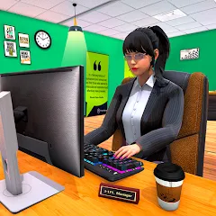 Скачать взлом Virtual HR Manager Job Games  [МОД Бесконечные деньги] - последняя версия apk на Андроид