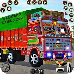Скачать взлом Indian Truck Driver Simulator  [МОД Все открыто] - последняя версия apk на Андроид
