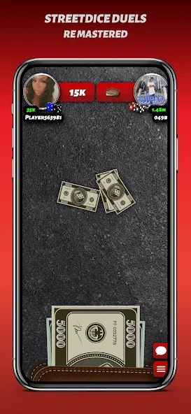 Phone Dice™ Street Dice Game (Фон Дайс Стрит Дайс Гейм)  [МОД Много денег] Screenshot 1