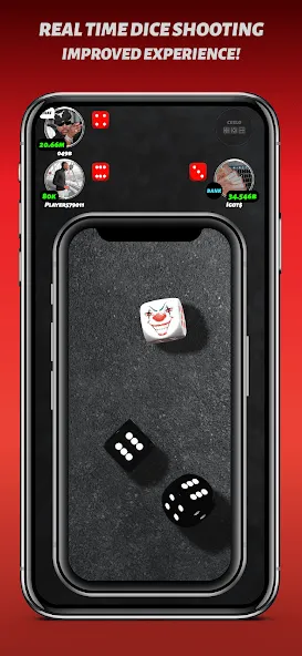 Phone Dice™ Street Dice Game (Фон Дайс Стрит Дайс Гейм)  [МОД Много денег] Screenshot 5