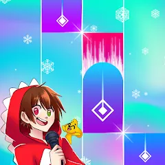 Взлом RaptorGamer Piano Tiles (РапторГеймер Пьяно Тайлс)  [МОД Меню] - полная версия apk на Андроид