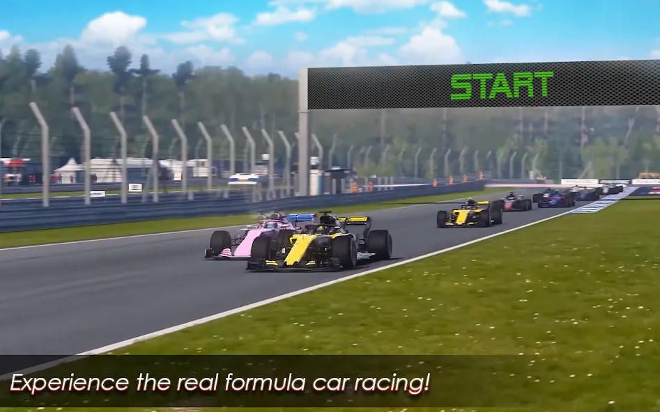 Formula car racing Real car (Формула гонок на автомобилях Реальный автомобиль)  [МОД Бесконечные монеты] Screenshot 4