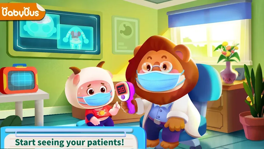 Baby Panda's Hospital Care  [МОД Unlocked] Screenshot 1