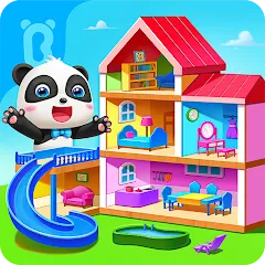 Взлом Baby Panda's House Games  [МОД Все открыто] - стабильная версия apk на Андроид