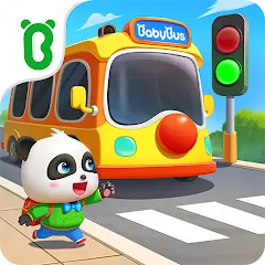 Скачать взлом Baby Panda's School Bus  [МОД Menu] - стабильная версия apk на Андроид