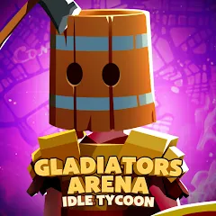 Скачать взломанную Gladiators Arena: Idle Tycoon (Гладиаторская арена)  [МОД Бесконечные монеты] - последняя версия apk на Андроид