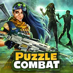 Скачать взломанную Puzzle Combat: Match-3 RPG (Пазл Комбат)  [МОД Unlocked] - стабильная версия apk на Андроид