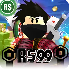 Взлом Robux For Robux , Casino Robux  [МОД Menu] - полная версия apk на Андроид