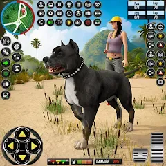 Взлом Dog Simulator Dog Game (Армейский симулятор собаки)  [МОД Все открыто] - стабильная версия apk на Андроид