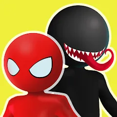 Взломанная Stick Hero: Comic Superhero (Стик Хиро)  [МОД Unlimited Money] - последняя версия apk на Андроид