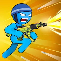 Взломанная Stick Shooter: Battle Game (Стик Шутер)  [МОД Меню] - последняя версия apk на Андроид