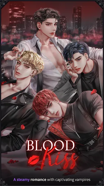 Blood Kiss : Vampire story  [МОД Много денег] Screenshot 1