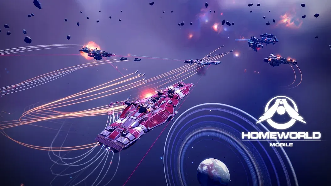 Homeworld Mobile: Sci-Fi MMO (Хоумворлд Мобаил)  [МОД Все открыто] Screenshot 1