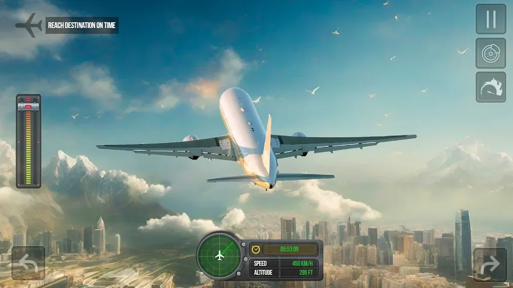 Flight Simulator - Plane Games  [МОД Unlimited Money] Screenshot 1