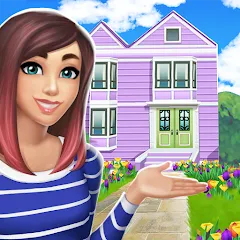 Скачать взломанную Home Street - Dream House Sim  [МОД Unlocked] - полная версия apk на Андроид