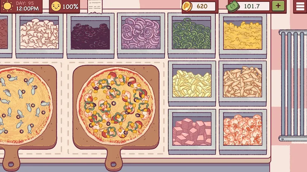 Good Pizza, Great Pizza  [МОД Бесконечные деньги] Screenshot 1