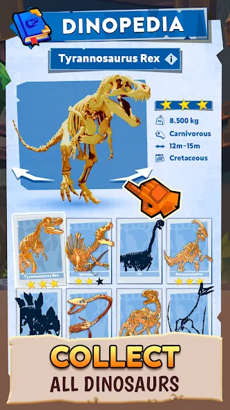 Dino Quest 2: Dinosaur Fossil (Дино Квест 2)  [МОД Меню] Screenshot 4