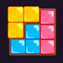 Взломанная Block King - Brain Puzzle Game (Блок Кинг)  [МОД Много монет] - полная версия apk на Андроид
