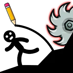 Скачать взломанную Save The Stick: Draw 2 Save (эйв Зе Стикман)  [МОД Меню] - полная версия apk на Андроид