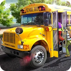 Скачать взломанную School Bus 16  [МОД Unlimited Money] - последняя версия apk на Андроид