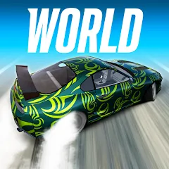 Взлом Drift Max World - Racing Game (Дрифт Макс Ворлд)  [МОД Бесконечные монеты] - последняя версия apk на Андроид