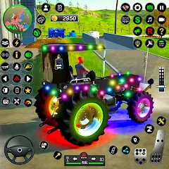 Взломанная Tractor Farming Games 2023  [МОД Бесконечные деньги] - стабильная версия apk на Андроид