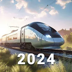 Взломанная Train Manager - 2024 (Трейн Менеджер)  [МОД Mega Pack] - полная версия apk на Андроид