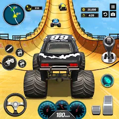 Взлом Monster Truck Games- Car Games  [МОД Unlocked] - последняя версия apk на Андроид