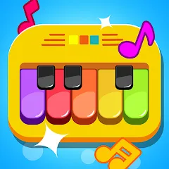 Взломанная Baby Piano Kids Music Games  [МОД Бесконечные монеты] - последняя версия apk на Андроид