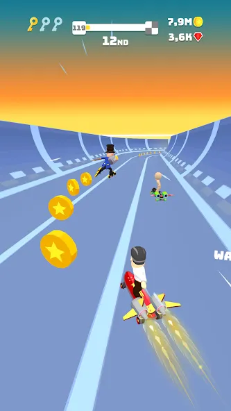 Turbo Stars - Rival Racing (Турбо Старс)  [МОД Много денег] Screenshot 2