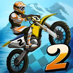 Взлом Mad Skills Motocross 2 (Мад Скилс Мотокросс 2)  [МОД Меню] - последняя версия apk на Андроид